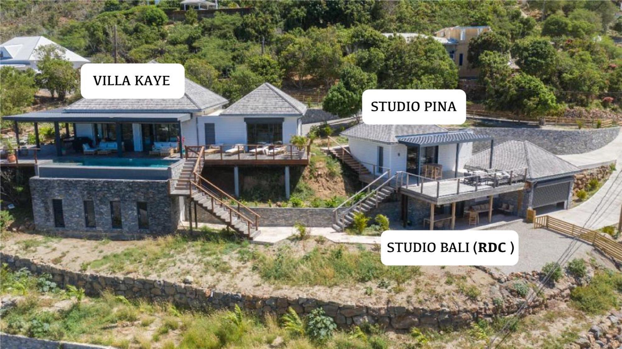Domaine De Sweet Hill - 4 Villas Et 2 Studios Salines Eksteriør bilde